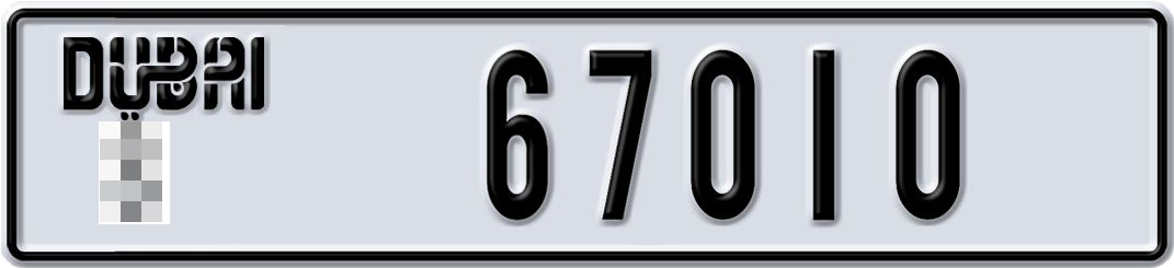 Plate Dubai