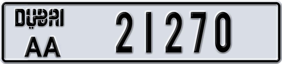Plate Dubai
