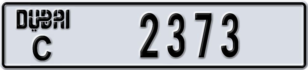 Plate Dubai