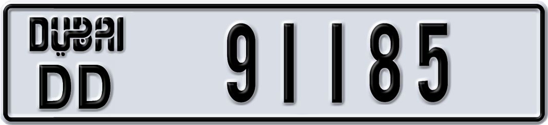 Plate Dubai