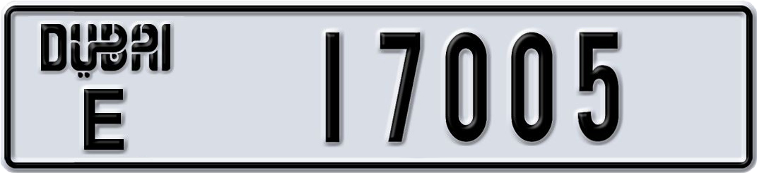 Plate Dubai
