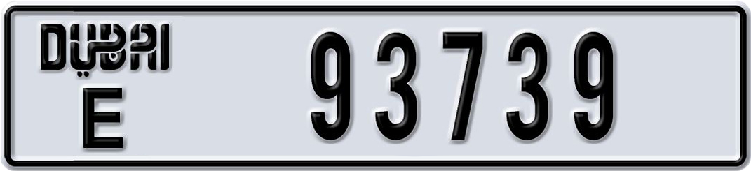 Plate Dubai