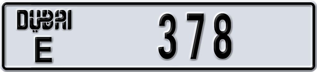 Plate Dubai