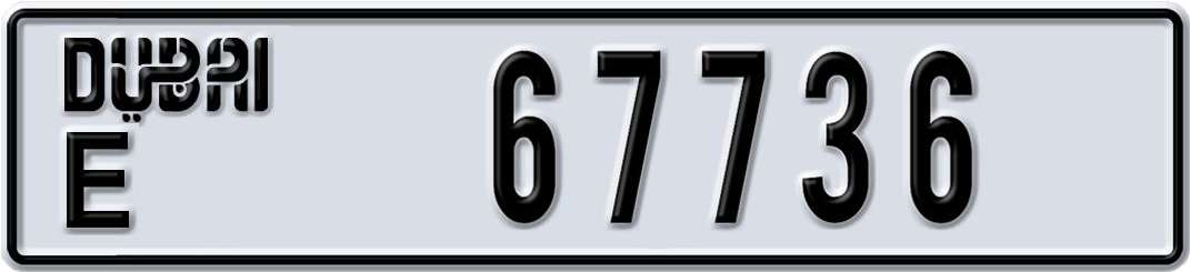 Plate Dubai