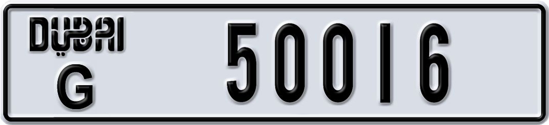 Plate Dubai