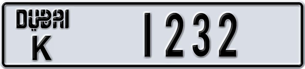 Plate Dubai