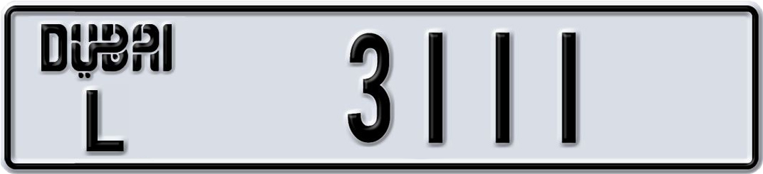 Plate Dubai
