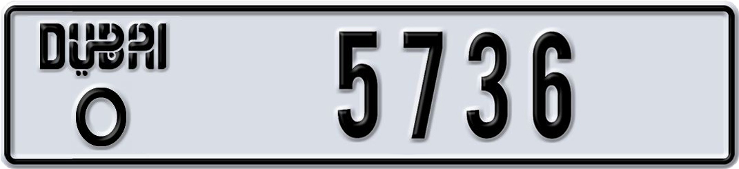 Plate Dubai