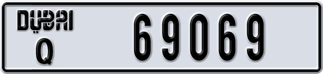 Plate Dubai