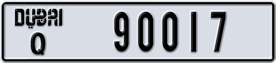 Plate Dubai