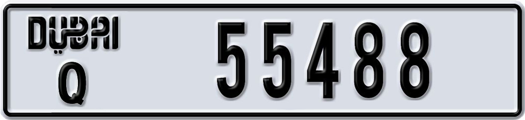 Plate Dubai