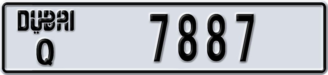 Plate Dubai