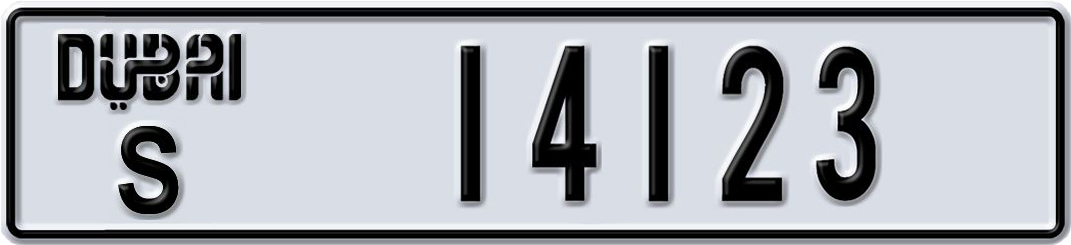 Plate Dubai