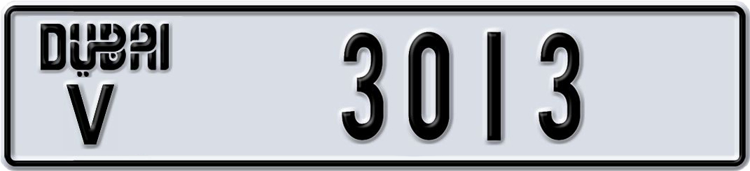 Plate Dubai