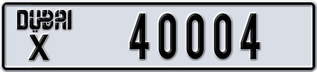 Plate Dubai