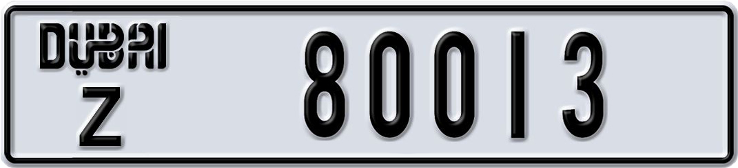 Plate Dubai