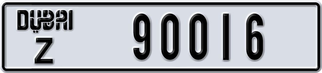 Plate Dubai