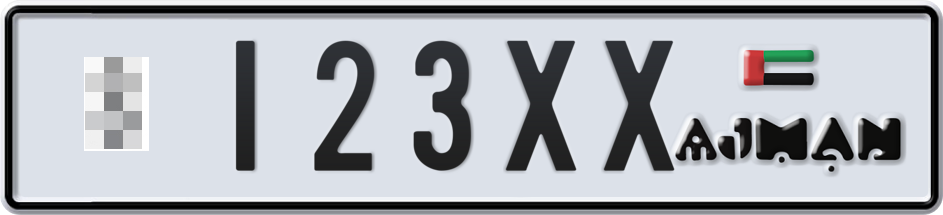 Plate Ajman
